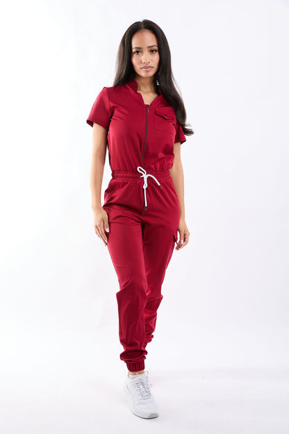 Mary K1 Six Pocket Jumpsuit Scrub