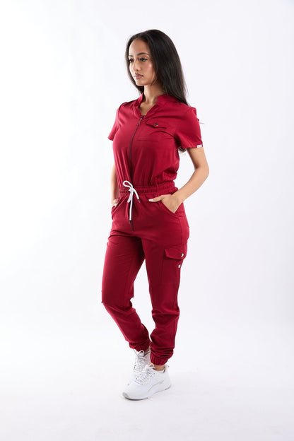 Mary K1 Six Pocket Jumpsuit Scrub