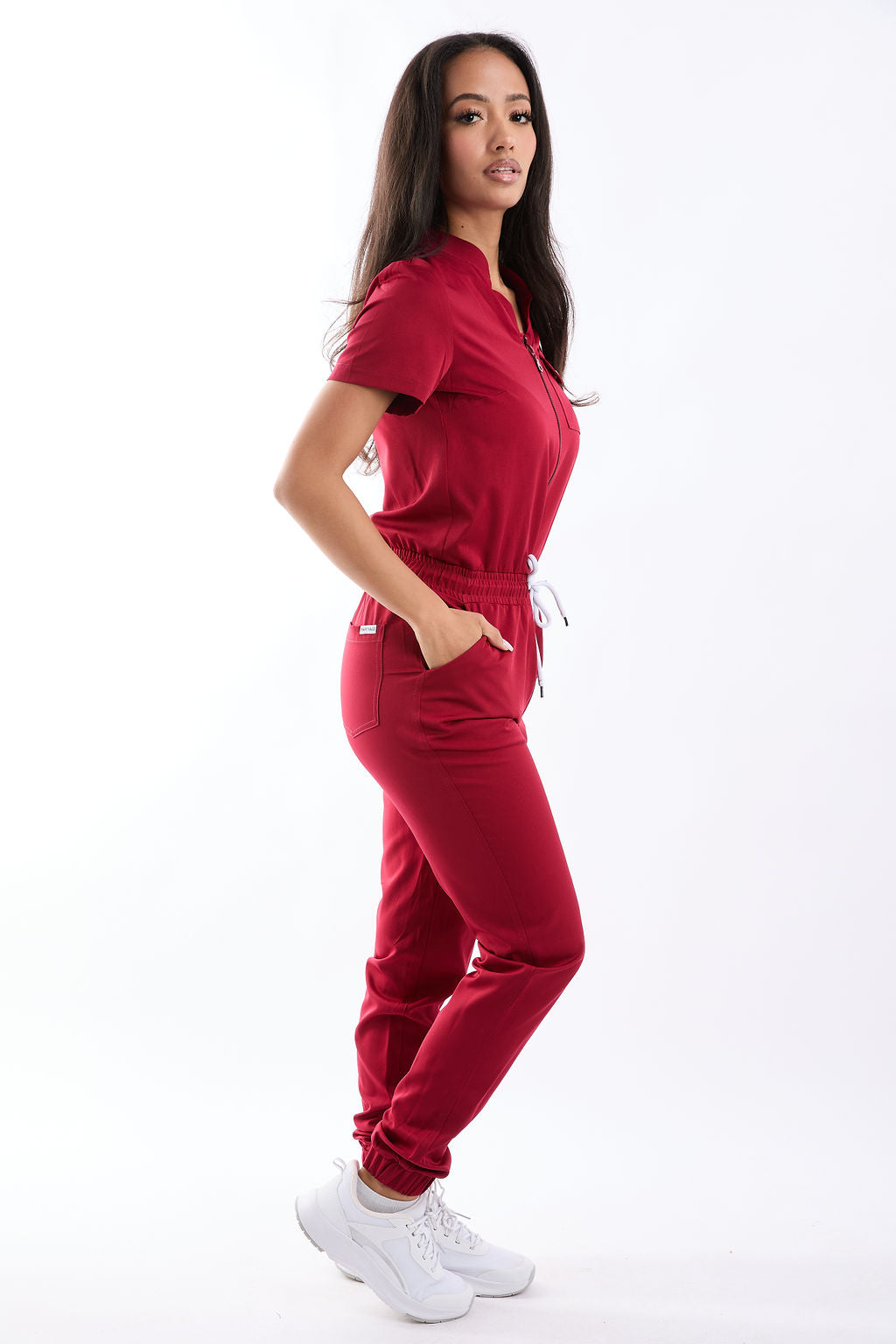 Mary K1 Six Pocket Jumpsuit Scrub