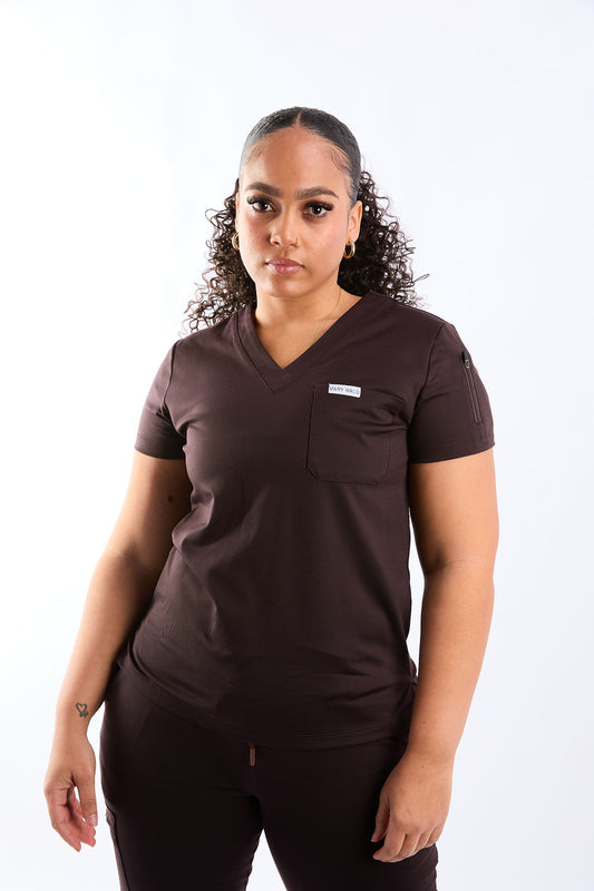 Mary J Two Pocket Scrub Top