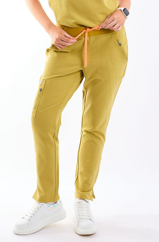 Mary V Ten Pocket Cargo Scrub Pants