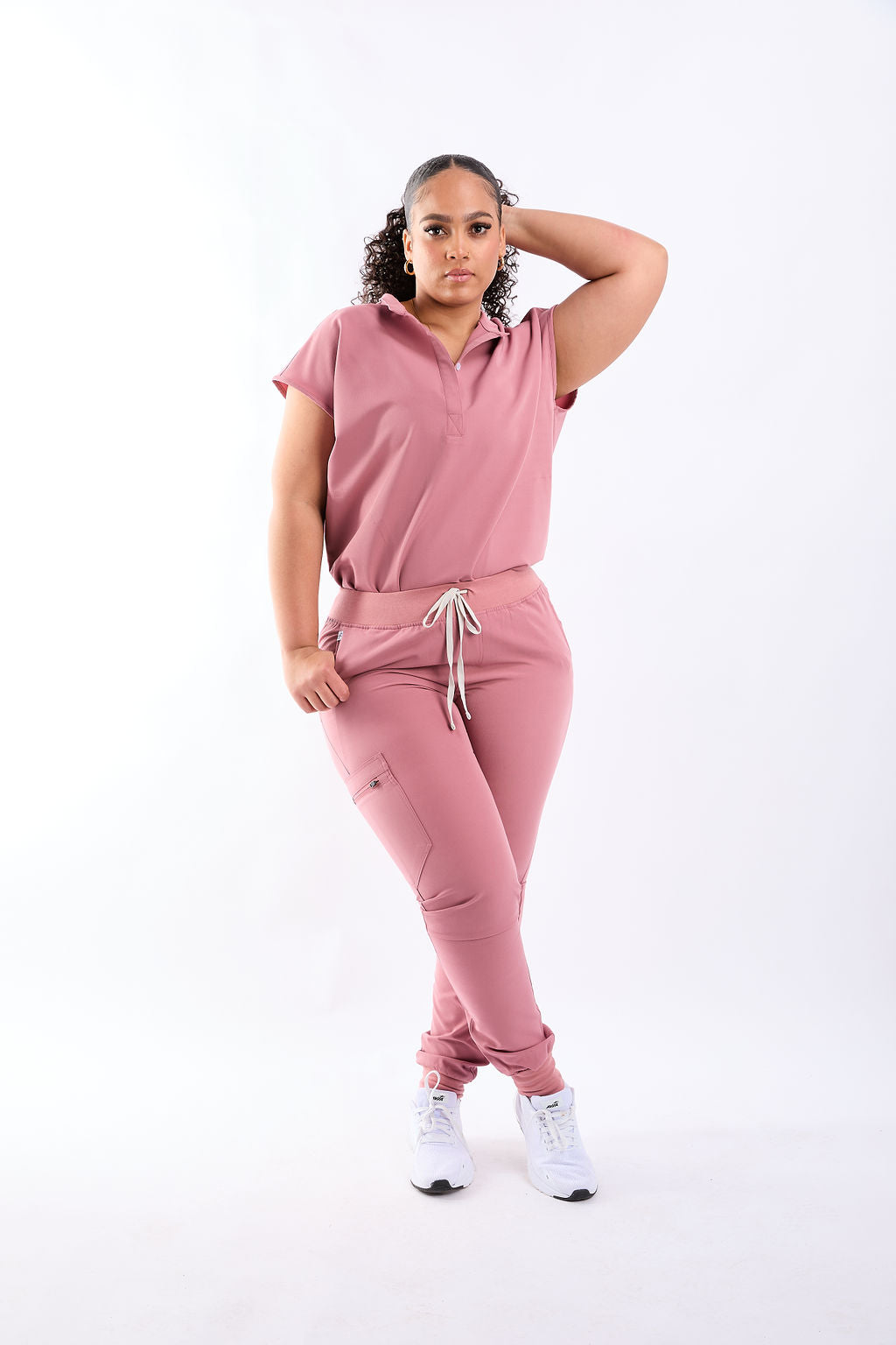 Mary C Five Pocket Jogger Scrub Pants