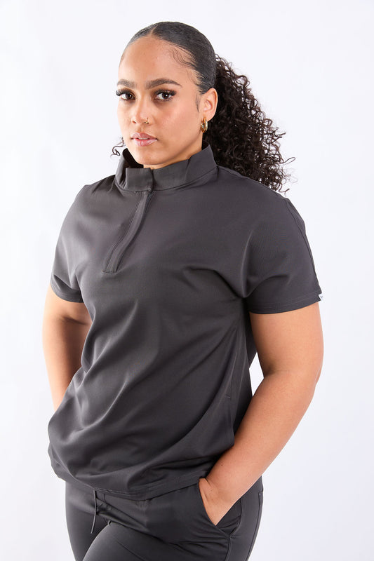 Mary A Two Pocket Scrub Top